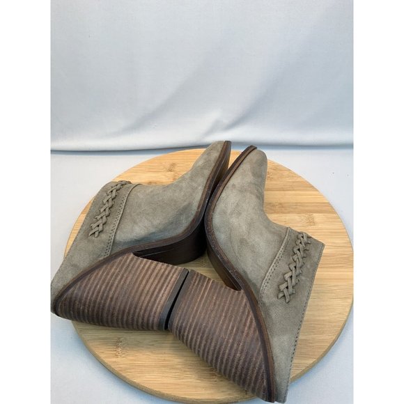 Sam Edelman Alison Women’s Western Mule Beige 8.5 Suede Leather - Picture 6 of 8